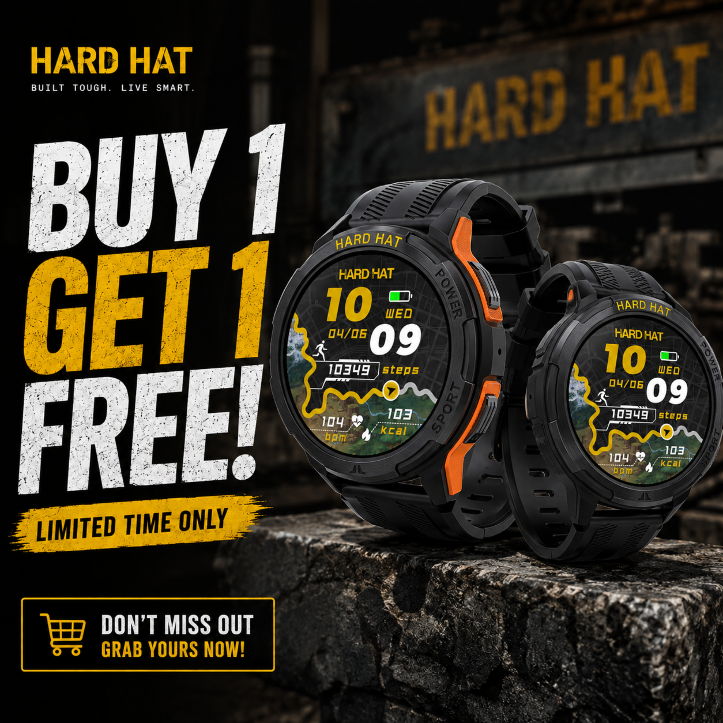 Hard Hat Foreman (BOGOF)