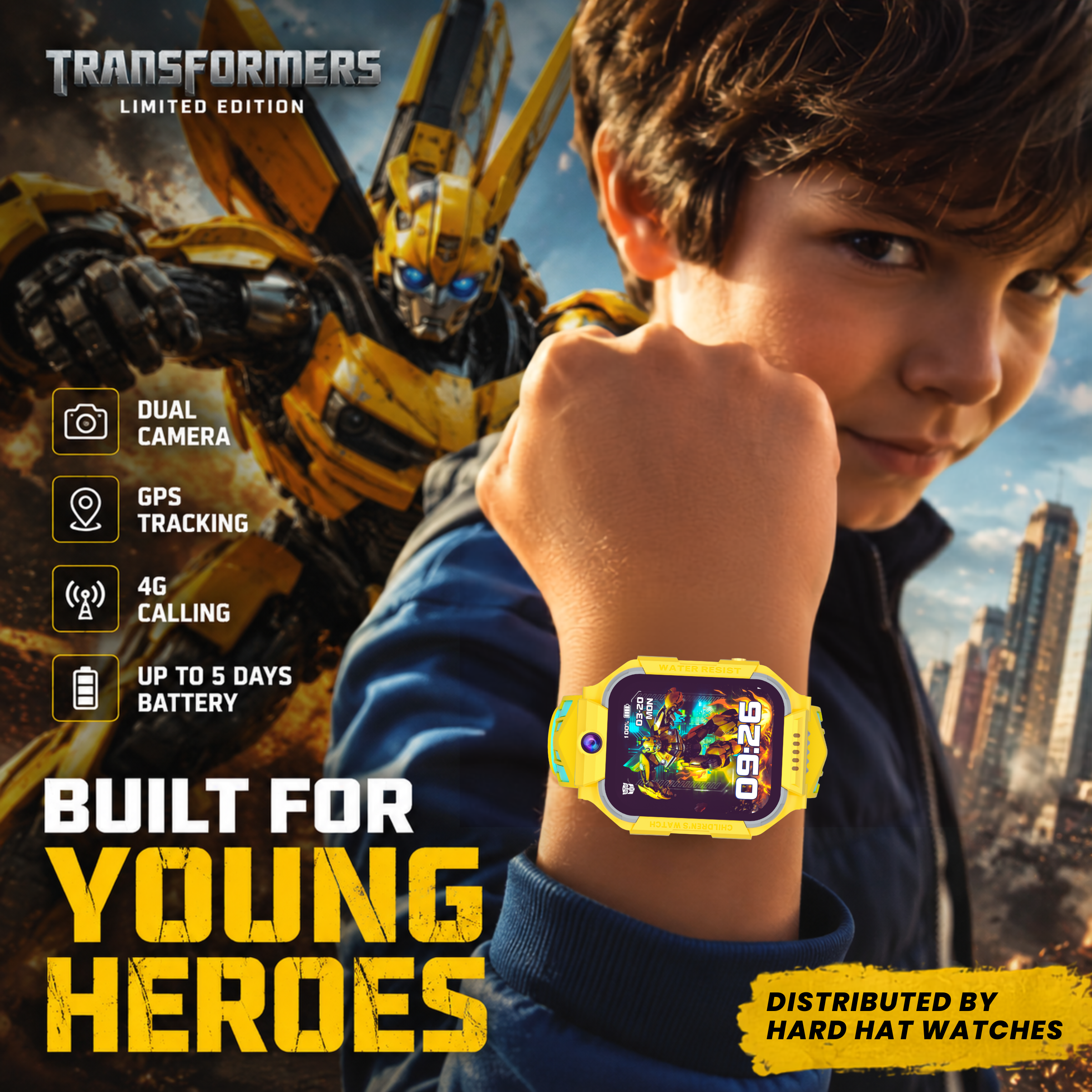 Transformers Limited Edition Smartwatch - Kids