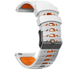 Orange and White